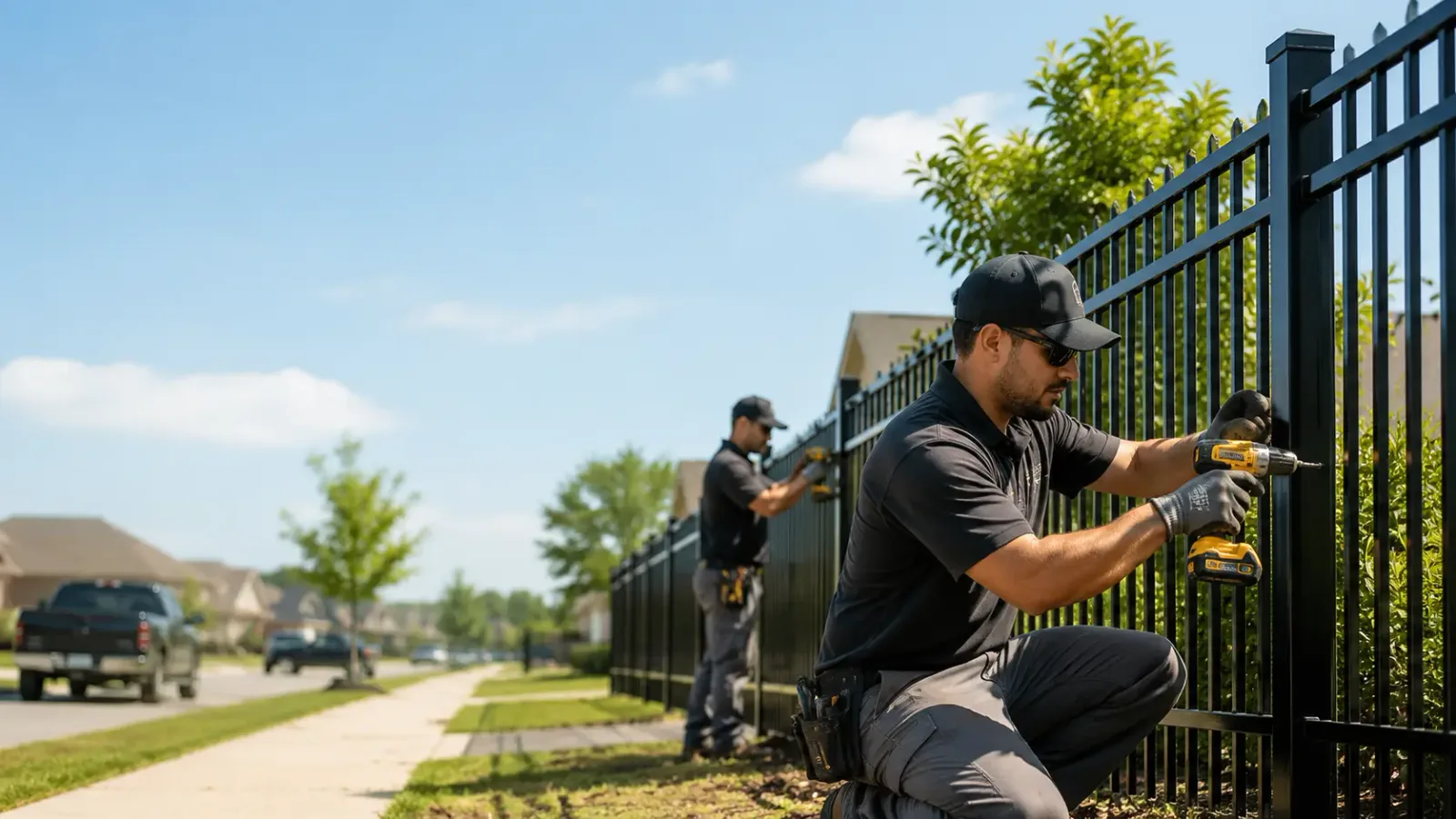 Metal Fence Installation in Crescent, OK